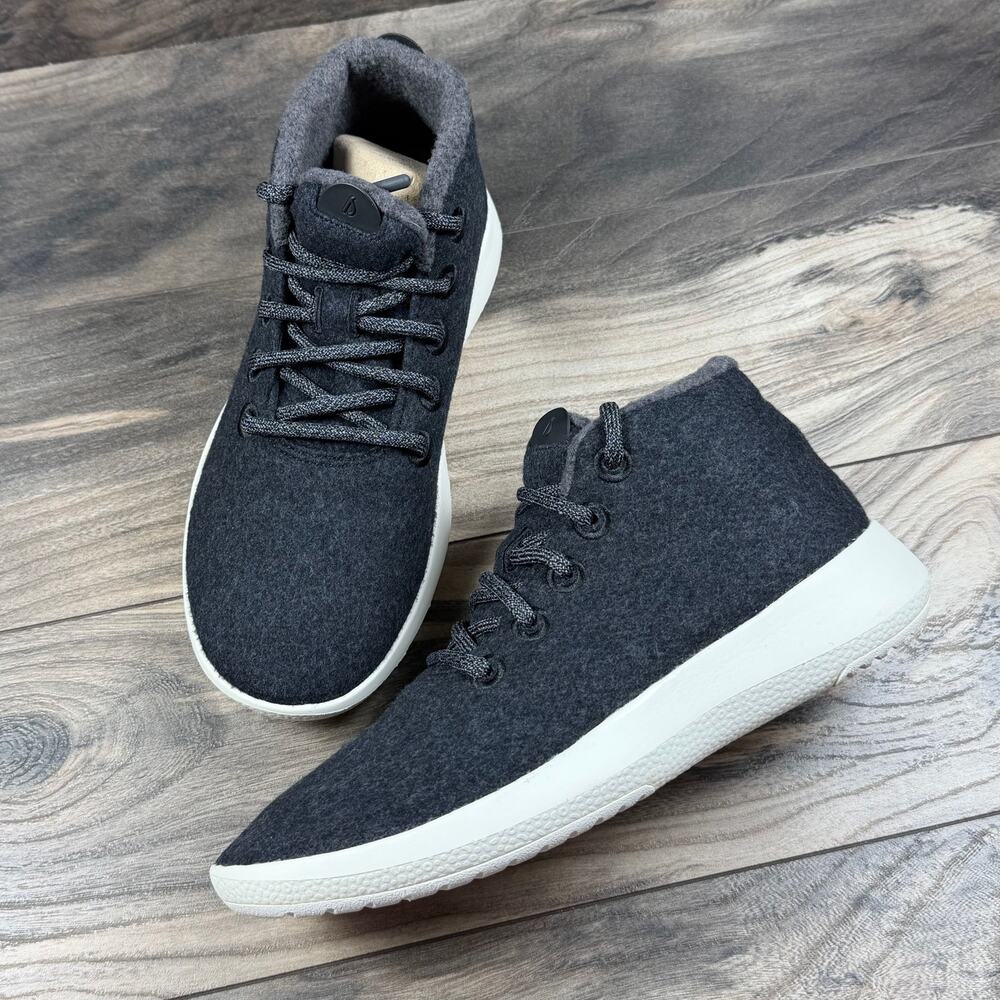 NIB Allbirds Wool Runner-Up Mizzle 9 Tuke Jo Merino Wool High Top Sneakers Shoes